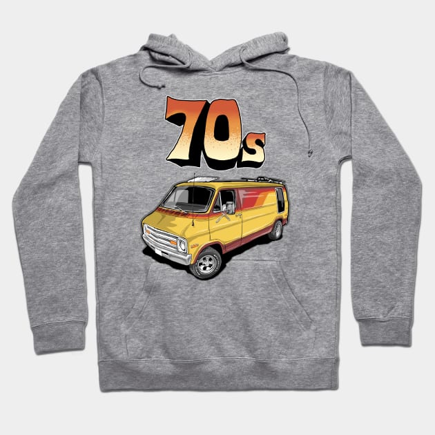 VAN 70S Hoodie by AMOS_STUDIO